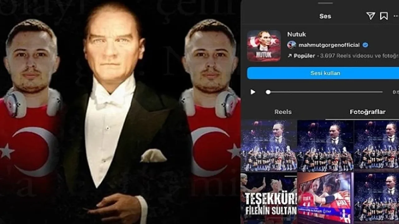 Mahmut Görgen’in ”NUTUK” Şarkısı Instagram’da Viral Oldu!