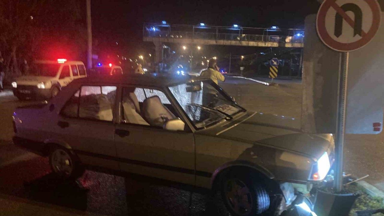 Alkollü Sürücünün Kaçışı Kaza İle Son Buldu: 59 Bin 865 TL Cezaya Çarptırıldı!