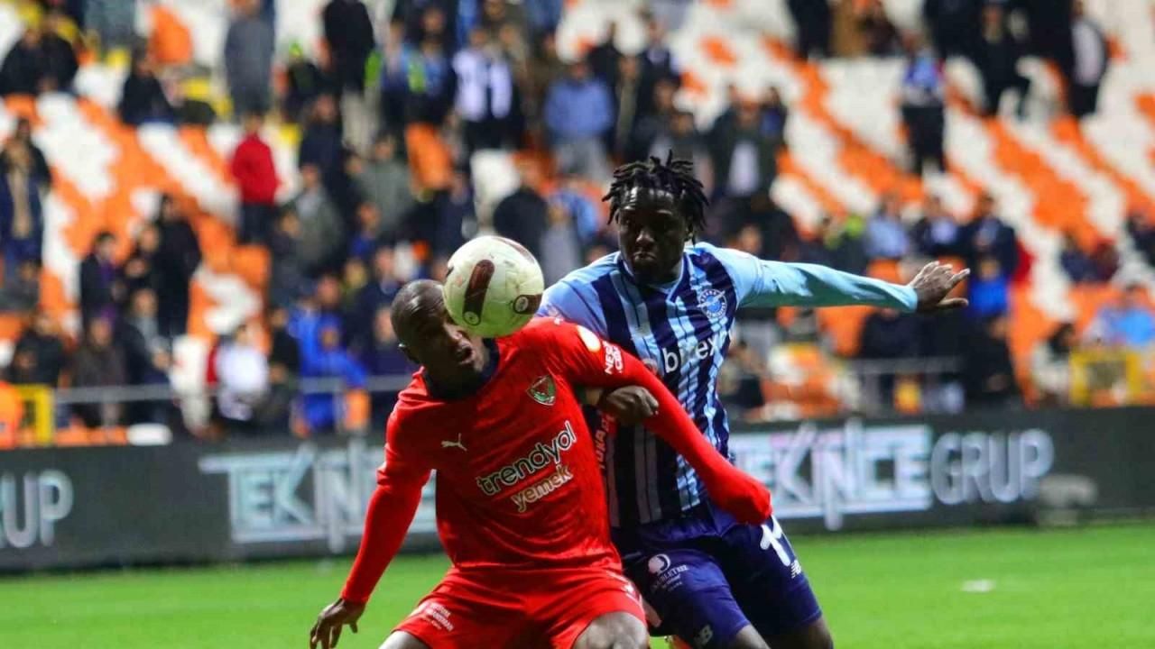Y. Adana Demirspor, evinde karşılaştığı A. Hatayspor’a 1-0 mağlup oldu.