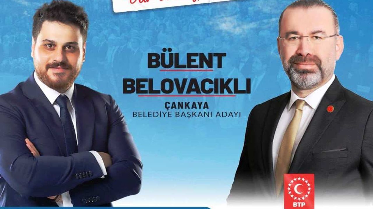 Bağımsız Türkiye Partisi'nin Çankaya Belediye Başkan Adayı Bülent Belovacıklı oldu