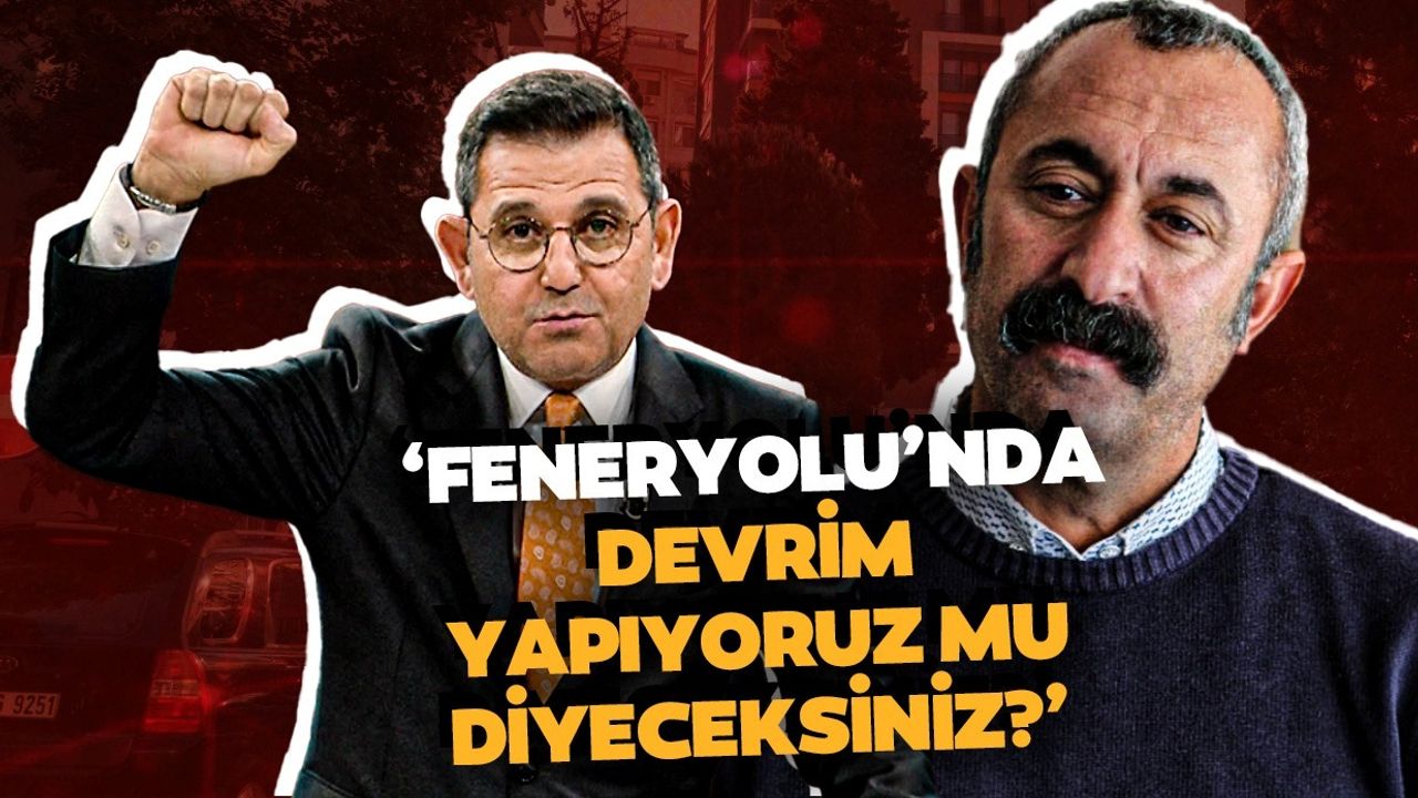 Fatih Portakal, Fatih Maçoğlu'na Eleştiri: 'Feneryolu'nda Devrim Yapıyoruz mu Diyeceksiniz?