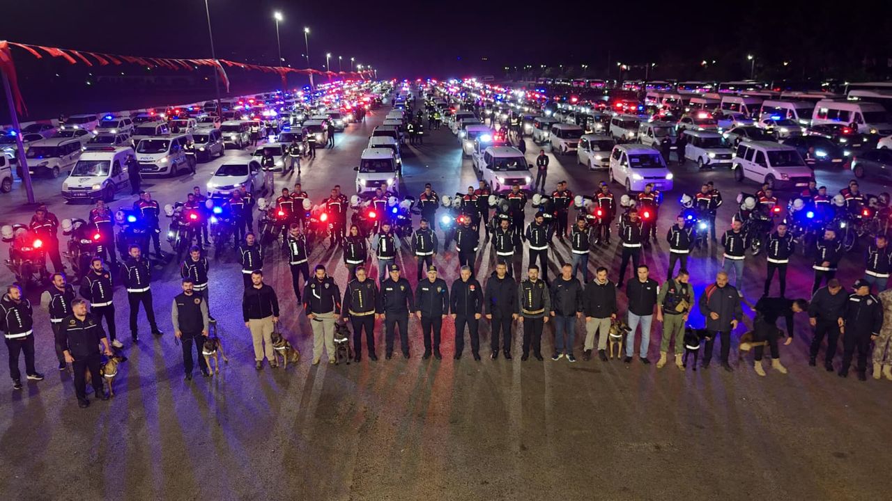 Antalya'da polisten şafak operasyonu