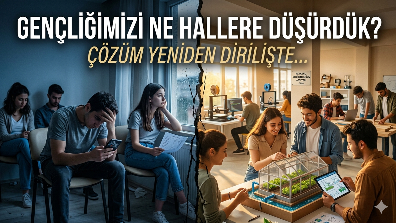 GENÇLİGİMİZİ NE HALLERE DÜŞÜRDÜK? ÇÖZÜM YENİDEN DİRİLİŞTE...