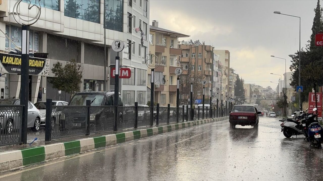 Kilis'te sağanak etkili oldu