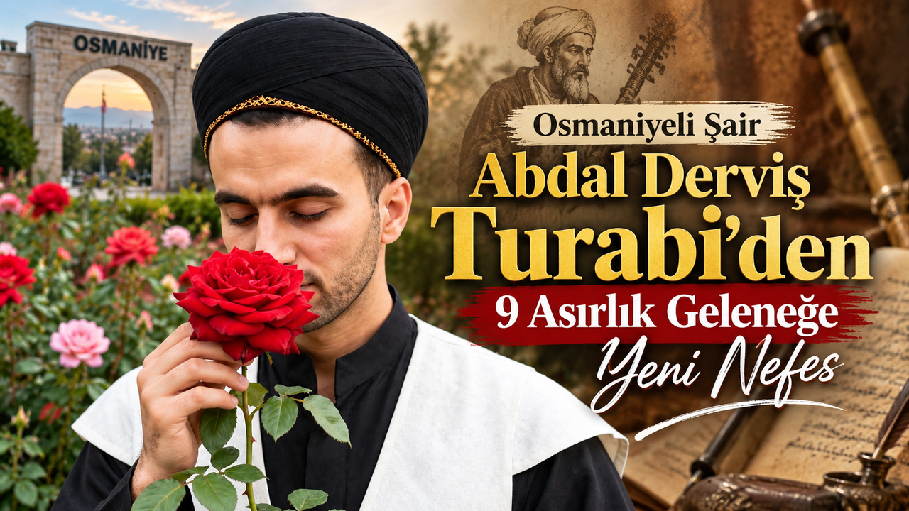Osmaniyeli Şair Abdal Derviş Turabi'den 9 Asırlık Geleneğe Yeni Nefes