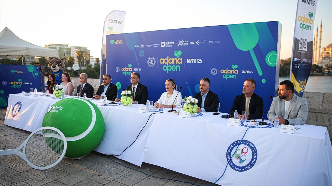 Adana'da WTA 125 turnuvası için 40 sporcu ağırlanacak