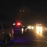 Motosiklet çarptı ardından iki araç üzerinden geçti