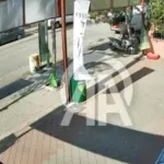 Adana'da iş yerinin önündeki bisikletin çalınması kamerada