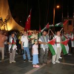 Gazze'de gazetecileri öldüren İsrail, Antalya'da protesto edildi