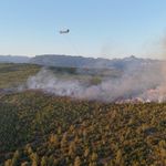 Sumbas’taki Yangına 3 Helikopter ve 1 Uçakla Müdahale
