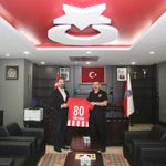 Osmaniyespor FK’dan Emniyet Müdürü Sarıbuva’ya Ziyaret