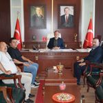 Erzinli Emlakçılardan Kaymakam Akpınar’a Ziyaret