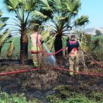 Hatay’da Otluk Alan ve Trafo Yangını Kısa Sürede Söndürüldü