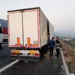 Adana-Gaziantep Otoyolunda Tır Yangını