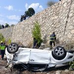 Adana'da dere yatağına devrilen otomobildeki 2 kişi öldü, 1 kişi yaralandı
