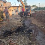 Antalya'da park halindeki traktör yangına neden oldu