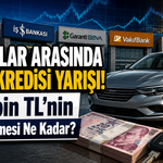 Bankalar Arasında Taşıt Kredisi Yarışı! 300 bin TL'nin Geri Ödemesi Ne Kadar?
