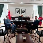Hasanbeyli Kaymakamı Kürşat Yelli’ye Hayırlı Olsun Ziyareti