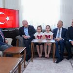 İstanbul Valisi Davut Gül’den Kıbrıs Gazisine Ziyaret