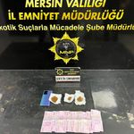 Mersin'de uyuşturucu ticareti yaptıkları iddiasıyla yakalanan 3 zanlı tutuklandı