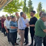 Ökkeş Aksoy Musa Matugan’ın Cenazesine Katıldı