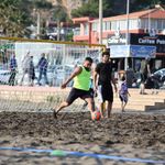 Hatay'da plaj futbolu turnuvası düzenlendi