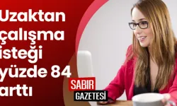 Uzaktan Çalışma İsteği Yüzde 84’e Ulaştı