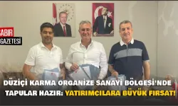 Düziçi Karma Organize Sanayi Bölgesi'nde Tapular Hazır: Yatırımcılara Büyük Fırsat!