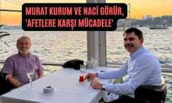 Murat Kurum ve Naci Görür, 'Afetlere Karşı Mücadele' Konulu Toplantıda Bir Araya Geldi