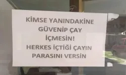 Zonguldak'ın Devrek İlçesinde Espriyle Karışık Çay Zammı Protestosu