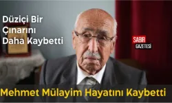 Düziçi Bir Çınarını Daha Kaybetti: Mehmet Mülayim