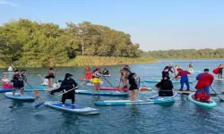 Seyhan Nehri'nde Renkli Kano Festivali ile Eğlenceye Ev Sahipliği Yaptı