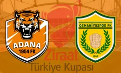 Ziraat Türkiye Kupası'nda Heyecan Dorukta: Bitexen Adana 1954 FK ile Osmaniyespor FK Karşı Karşıya!