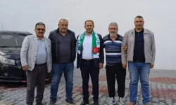1985 Düziçispor, Beyazlar Otomotiv Sahibini Ziyaret Etti