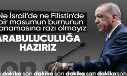 Cumhurbaşkanı Erdoğan İsrail-Filistin Çatışmasına İlişkin Açıklamada Bulundu