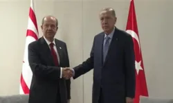 Cumhurbaşkanı Erdoğan ve KKTC Cumhurbaşkanı Tatar Arasındaki Görüşme