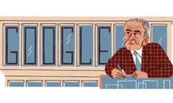 Google, Mimar Sedad Hakkı Eldem'i Özel Doodle ile Onurlandırdı