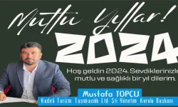 İş Adamı Mustafa Topçu'dan Yeni Yıl Mesajı: "Yeni Yılınız Kutlu Olsun!"