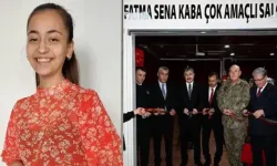 Kahramanmaraş Depremi Kurbanları Anısına Açılan Toplantı Salonu: Gazi İsmail Kaba'nın Kızı Fatma Sena'nın İsmi Yaşatılıyor