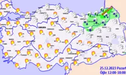 Meteoroloji Uyarıyor: Yağışlar ve Kuvvetli Rüzgar Türkiye'yi Etkileyecek