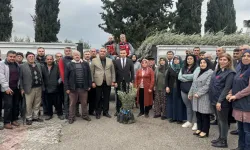 Tarım Arazilerinin Kullanımının Etkinleştirilmesi (Take) Projesi'nde 49 Küçük Aile İşletmesine 6000 Adet Zeytin Fidanı Dağıtıldı