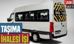 ARAÇ KİRALAMA HİZMETİ ALINACAK ÖĞRENCİ TAŞIMA HİZMETİ İHALE İLANI