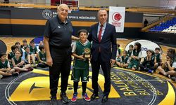 Balıkesir'de Çocuklara Basketbol Kampı Etkinliği Düzenlendi