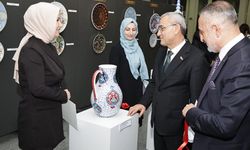Kütahya'da Uluslararası 1. Türk Çini Sanatı'nda ödül heyecanı