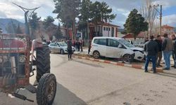 Burdur Tefenni'de Meydana Gelen Trafik Kazasında Bir Kişi Yaralandı