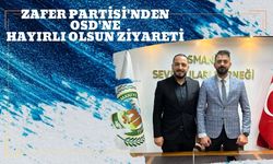 Zafer Partisi'nden Osmaniye Sevdalıları Derneği'ne Hayırlı Olsun Ziyareti