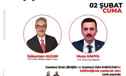 CHP Düziçi Belediye Başkan Adayı Süleyman Algan ve CHP Düziçi İlçe Başkanı Musa Kahya Canlı Yayın Konuğumuz
