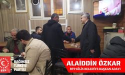 BTP Kilis Belediye Başkan Adayı Alaiddin Özkar, Hizmet İçin Çalışmalarına Devam Ediyor