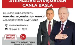 MHP Osmaniye Seçmen İletişim Merkezi Açılışına Hazırlanıyor