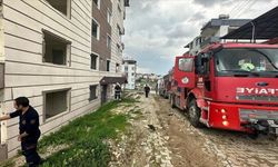 Hatay'da metruk binada çıkan yangın söndürüldü